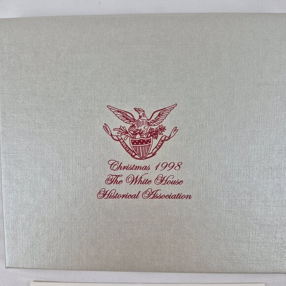 1998 Official White House Christmas Ornament Commemorates the 15th President - Picture 11 of 16